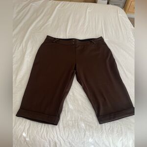 Fashion Bug Dark Brown Women's Bermudas